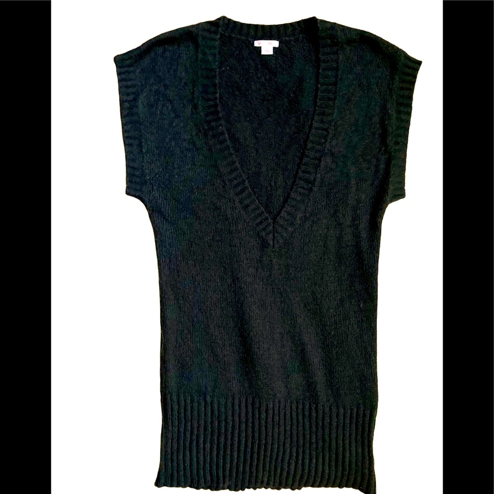 Black Sweater Vest